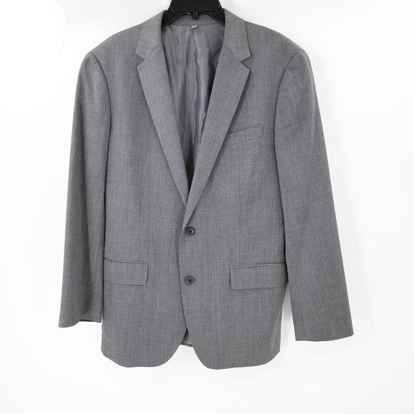 Bonobos Sport Coat Mens 40R Wool Standard Fit Single Breasted Two Button gray